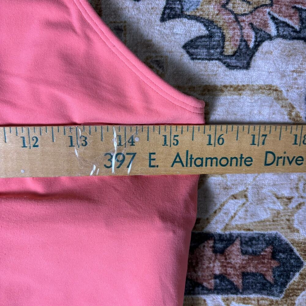 Lululemon Align Waist Length Tank Top in Raspberry Cream Color Bright Pink 12 - Picture 11 of 14